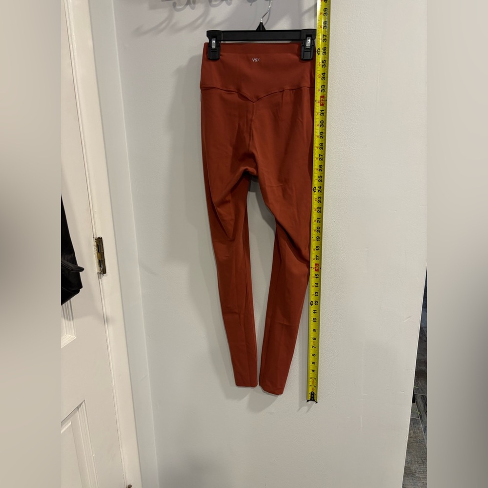 VSX Rust Orange High-Rise Track Leggings Victoria Secret - Picture 2 of 10